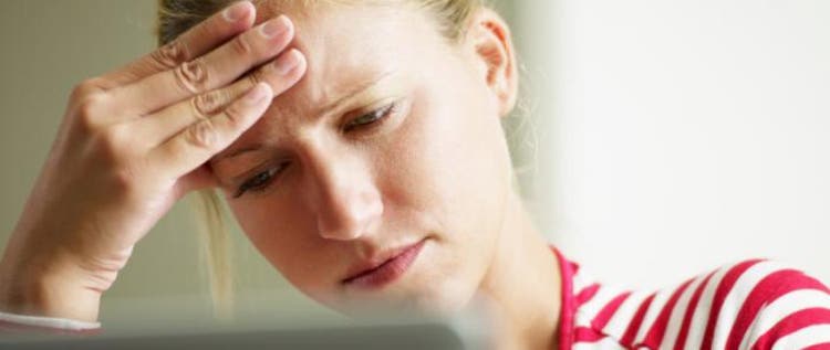 worried woman