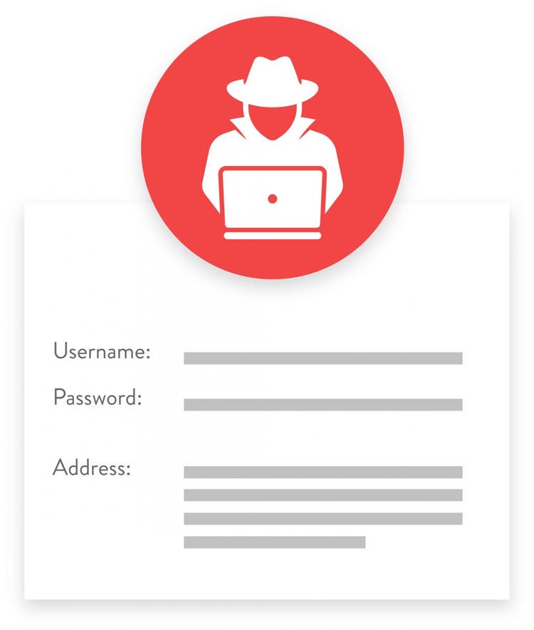 hackers accessing personal data
