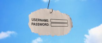 username and password in the cloud