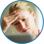 worried woman