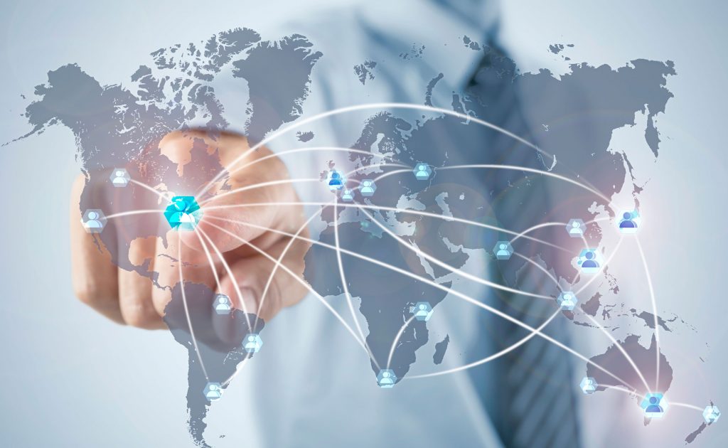 globally connected map