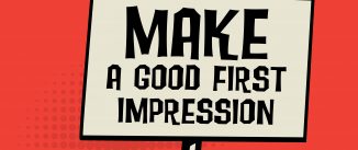 make a good first impression